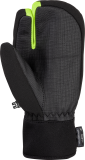Reusch Torby R-TEX® XT Junior Lobster 6061810 4003 black green yellow back